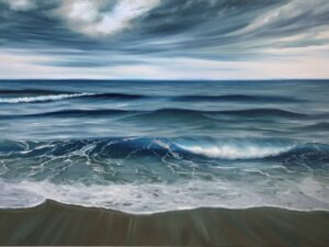 Stormy Ocean Painting - Since The Beginning of Time
