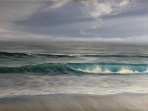 Original ocean wave painting