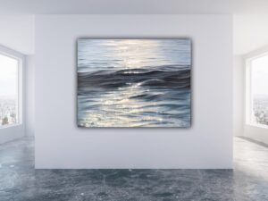 Dance of Light - original large contemporary seascape
