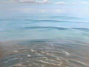 Fusion - original oil painting of the Gulf of Mexico