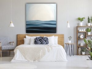 Ocean Between Us - Large Contemporary Seascape