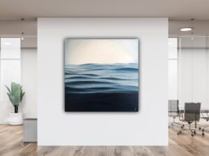 The Same Wavelength - large original contemporary seascape
