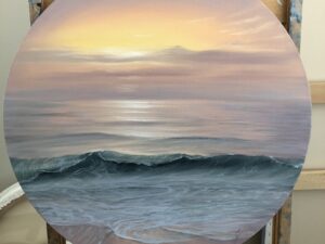 Sun Rising - original Florida sunrise painting