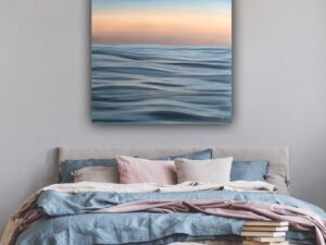 Sunset Afterglow - large original sunset painting