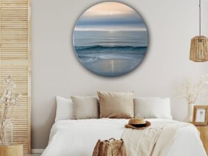 Ocean Sunrise Painting - Shine