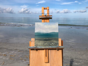 New Perspective - crystal clear water painting