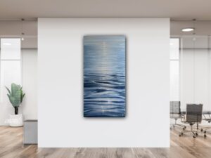 Diamonds of the Sea - large contemporary seascape painting