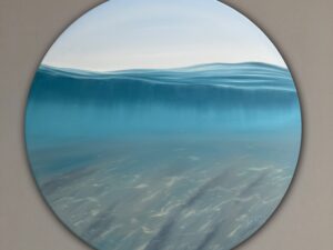 Tranquility - large original crystal clear water painting