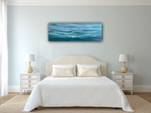 A Moment in Time - original painting of ocean waves