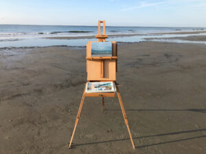 Colors of A Summer Morning - original plein air seascape painting
