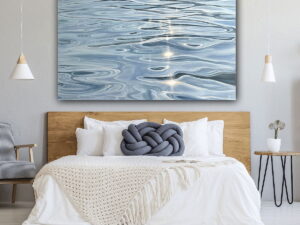 Seascape Painting - Follow The Light