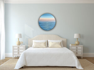 Seascape Painting - Moon Rising