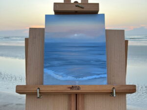 Ocean at Sunrise -Original sunrise painting