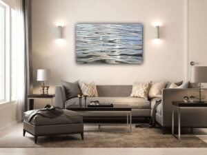 To Believe in a Miracle - contemporary waterscape painting