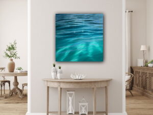 Love is Deep - original clear water painting