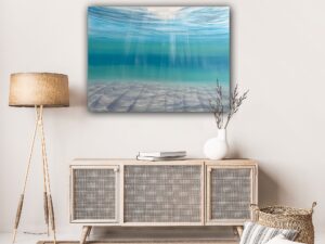 Below and Beyond 48x36" - Original Deep Ocean Painting (2023)