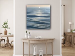 Iridescence 36x36" - Ocean Sunset Painting (2023)