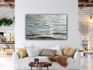 Daydream 60x36"- Contemporary Waterscape Painting (2023)