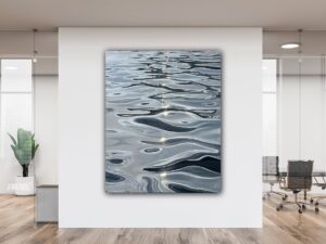 Large custom waterscape painting