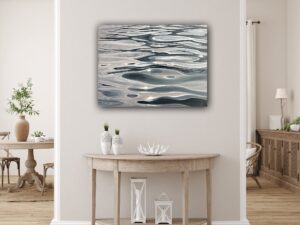 Glittering Morning - contemporary waterscape painting