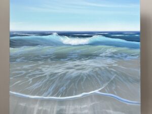 Coastal Bliss Series - Four paintings 24x24" each - balance - commission -reserved for Katie