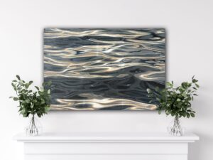 Silken Waters - Original Water Painting 36x24" (2024)