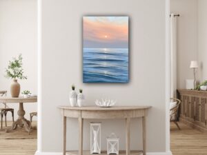 Sun's Embrace - Original Sunrise Painting 24x36" (2025)
