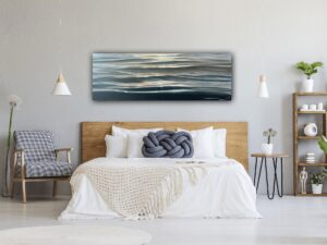 Dance of Light - Original Golden Hour Painting 60x20" (2025)